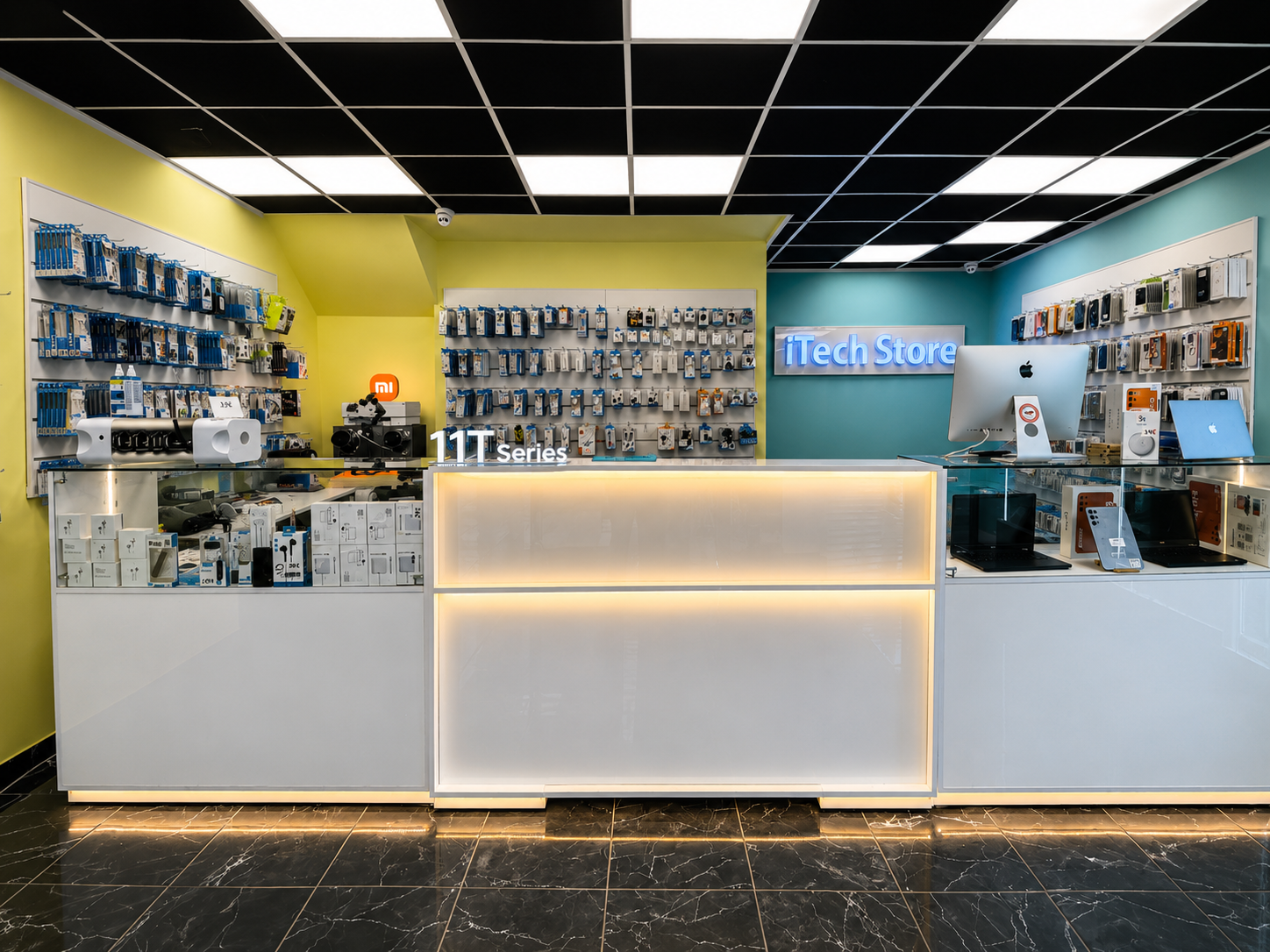 Intérieur iTech Store Lyon